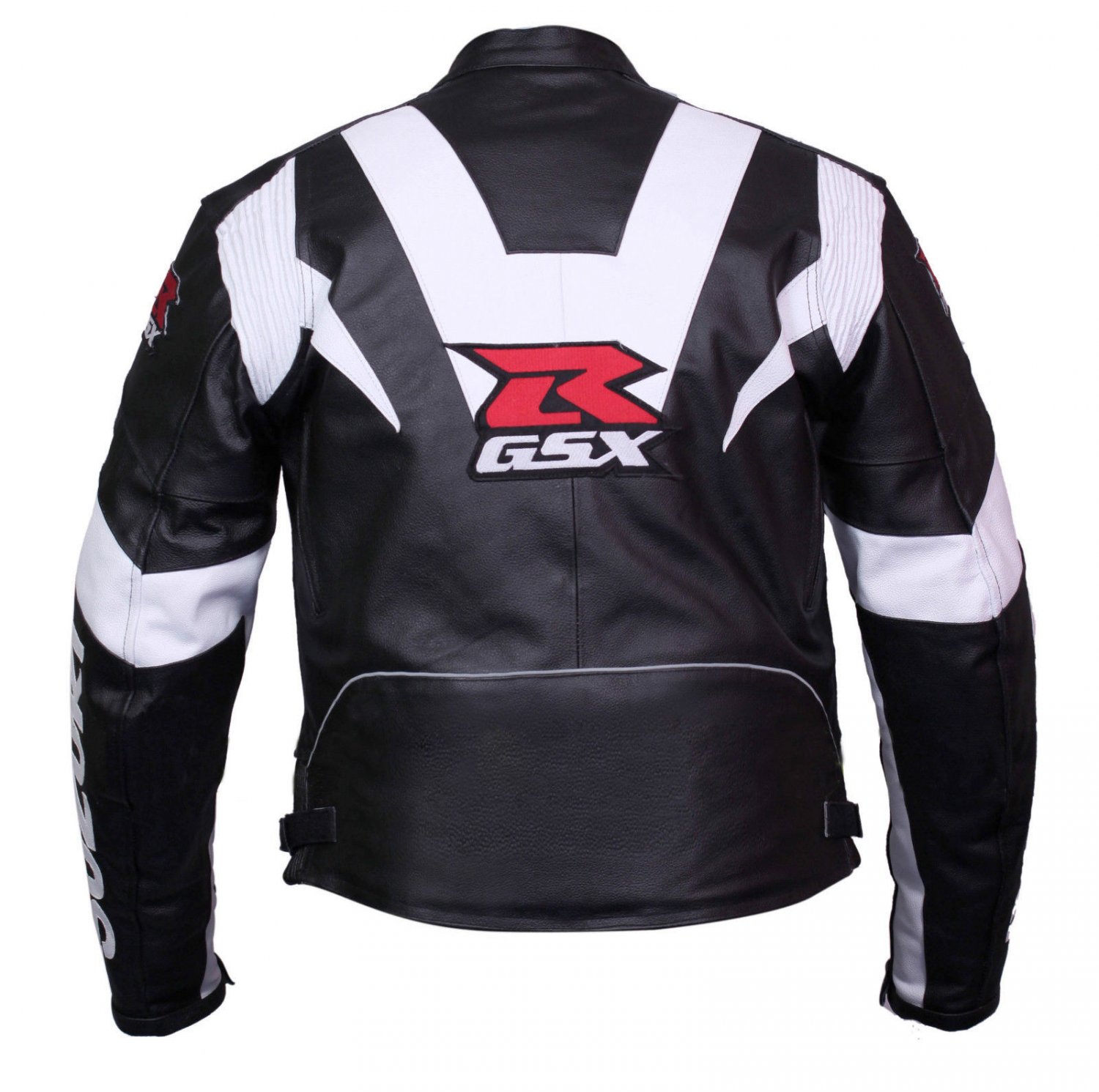 Suzuki Gsxr Motorcycle Racing Leather Jacket 0076