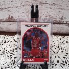 Vintage 1989 - Michael Jordan - Hall of Fame Basketball Player - NBA Hoops Card #200   (1638)