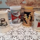 4 Vintage Beer Stein Collection