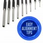 Punch Kit Set Gun Firearm AR15 AR Gunsmith Tools Rifle Pins Roll Working 9 Piece
