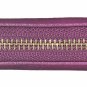 Easyoulife Womens Credit Card Holder Wallet Zip Leather Card Case RFID Blocking