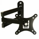 Full Movement Tv Wall Mount Video Secure Small Flat Panel Tilt and Swivel VESA