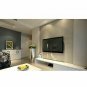 Full Movement Tv Wall Mount Video Secure Small Flat Panel Tilt and Swivel VESA