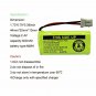 2 Pk 2.4V 300mAh Ni MH Replacement Cordless Phone Battery For Vtech AT&T Models