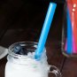 ALINK Assorted Bright Colors Jumbo Smoothie Straws, Pack of 100 Pieces