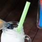 ALINK Assorted Bright Colors Jumbo Smoothie Straws, Pack of 100 Pieces