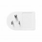Oviitech Grounded Outlet Wall Tap Adapter with Red Indicator On/Off Power Switch