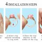 Ring Size Adjuster for Loose Rings 12 Pack 6 Sizes 2mm-10mm - Jewelry Guard, Fit