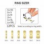 Ring Size Adjuster for Loose Rings 12 Pack 6 Sizes 2mm-10mm - Jewelry Guard, Fit
