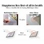 RABBITGOO stained glass window film frosted static cling 34.5"x78.7"(90x200cm)