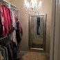 Gypsy Color 4 Arm CRYSTAL WHITE Small Acrylic CRYSTAL CHANDELIER....