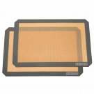 GRIDMANN Pro Silicone Baking Mat - Set of 2 Non-Stick Half Sheet...