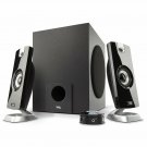 Computer PC Speakers 2.1 Desktop with Subwoofer Audio Laptop USB Portable Mini
