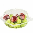 Dart Container 100 Piece, Clear Hinged Plastic Food Take Out To-Go/Clamshell ...