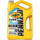 Pennzoil 550046127 Platinum 5 quart 0W-20 Full Synthetic Motor Oil (SAE, SN/G...