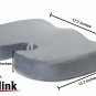 ComfiLife Gel-Enhanced Non Slip Coccyx Memory Foam Seat Cushion Gray Top Quality