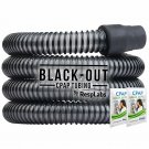 6FT Black Out CPAP Mask Tubing Hose Replacement For ResMed Philips Respironics
