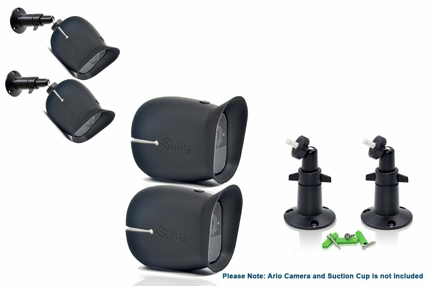 Accessories Kit for Arlo Pro and Pro2 Camera w/ (2pcs) Arlo Pro & Pro2 Skins ...