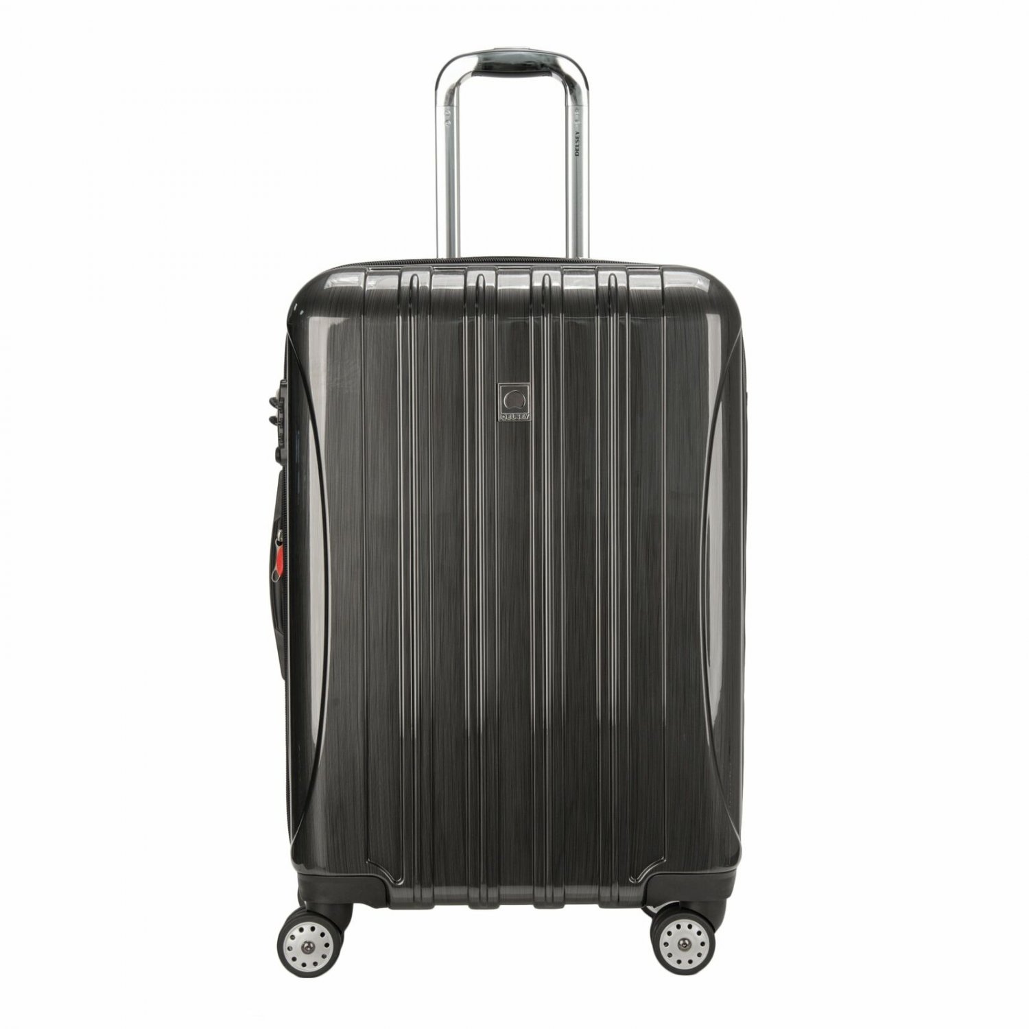 Delsey Paris Helium Aero 25" Spinner Trolley Suitcase, Brushed Charcoal