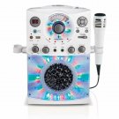 Singing Machine SML385UW Bluetooth Karaoke System with LED Disco Lights, CD+G,