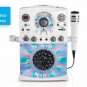 Singing Machine SML385UW Bluetooth Karaoke System with LED Disco Lights, CD+G,