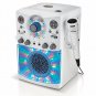 Singing Machine SML385UW Bluetooth Karaoke System with LED Disco Lights, CD+G,
