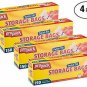 Propack Storage Bags, Twist Tie 1 Gallon 150 Count Pack of 4 600 Storage Bags ..