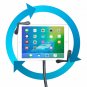 for iPad Pro Air Floor Stand Gooseneck 7-13" Tablet Holder Mount Flexible Adj...