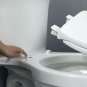 Bemis Padded Round Closed Front Toilet Seat Lid Cover Soft Slow Close Lift Off