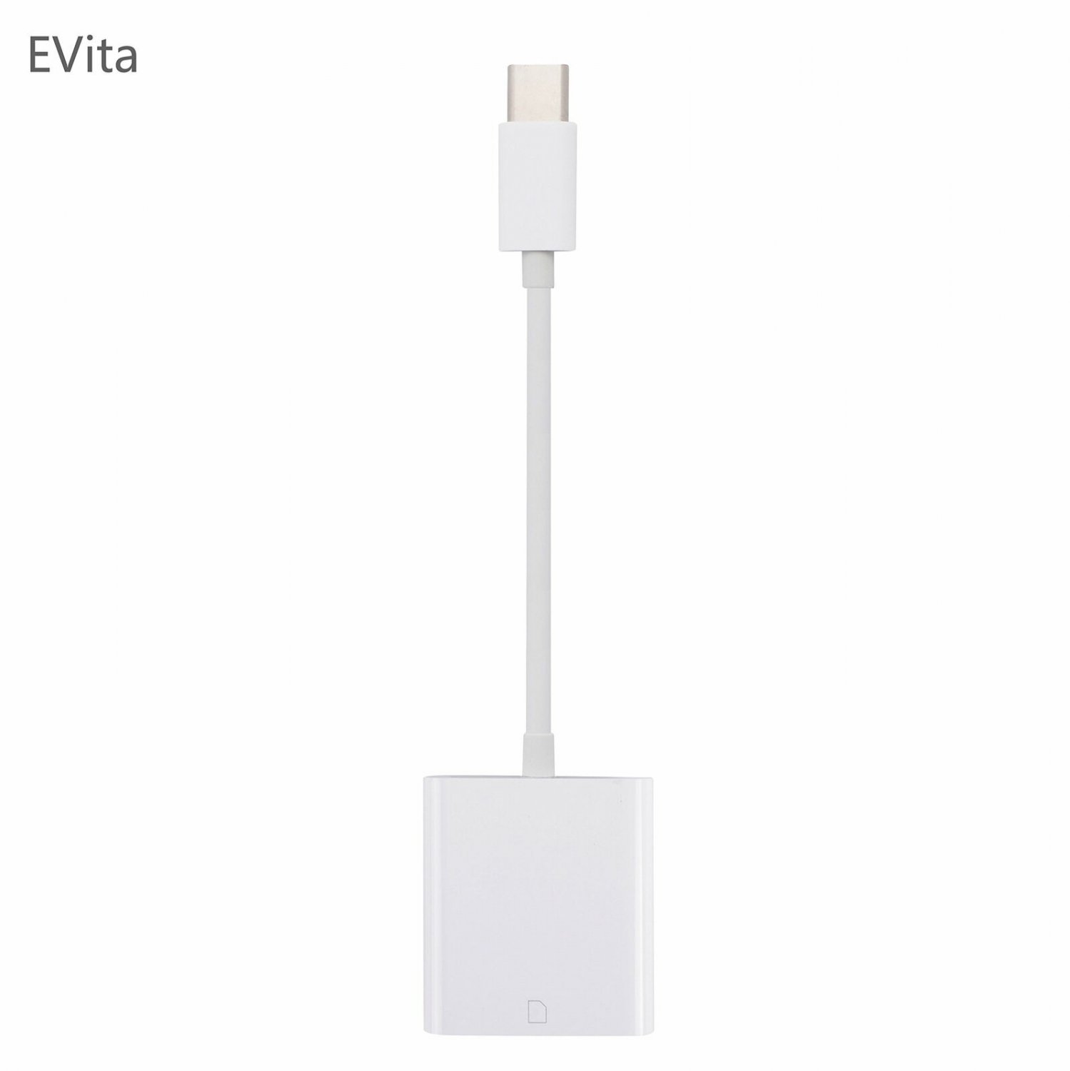 EVita USB-C Type-C to SD Card Camera Reader Adapter For Apple Macbook Pro, Sa...