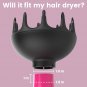 Xtava Black Orchid Hair Dryer/Blower Diffuser Tool Enhance & Define Curls