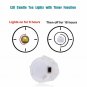 Timer Candles, 12pcs PChero Battery Operated LED Decorative Flameless Candles...