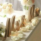 Haperlare Modern Vintage Style Mr and Mrs Sign Mr & Mrs Wooden Letters Rustic...