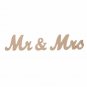 Haperlare Modern Vintage Style Mr and Mrs Sign Mr & Mrs Wooden Letters Rustic...