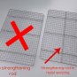 Checkered Chef Cooling Racks for Baking - Baking Rack Twin Set.Stainless Steel..