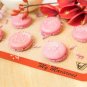 Silicone Macaron Baking Mat - Set of 2 Half Sheet (Thick & Large...