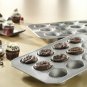 USA Pan (1200MF) Bakeware Cupcake and Muffin Pan, 12 Well, Nonstick & Quick...