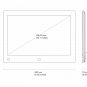 NIX Advance - 10 inch Widescreen Digital Photo & HD Video 720p Frame, with 8GB