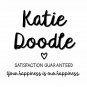 Katie Doodle 80th Birthday Decorations Party Supplies Gifts for Women or Men...