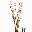 Lightshare Upgraded 36Inch 16LED Natural Willow Twig Lighted Branch for Home...