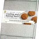 Ultra Cuisine 100% Stainless Steel Wire Cooling Rack for Baking fits Half....