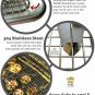 Ultra Cuisine 100% Stainless Steel Wire Cooling Rack for Baking fits Half....