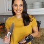Zulay Kitchen Manual Stainless Steel Knife Sharpener for Straight and Serrate...