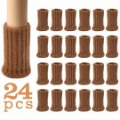 24PCS Furniture Pads High Elastic Floor Protectors Non Slip Chair Leg Feet Socks