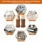 24PCS Furniture Pads High Elastic Floor Protectors Non Slip Chair Leg Feet Socks