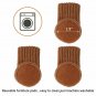 24PCS Furniture Pads High Elastic Floor Protectors Non Slip Chair Leg Feet Socks