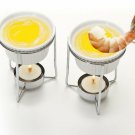Butter Warmer Set of 2 Seafood Dip Server Cookware Gift