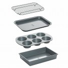 Chicago Metallic 8044 Non-Stick 4-Piece Toaster Oven Bakeware Set Set of 1