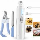 Dog Nail Clippers Grinder Zerhunt Pet Cordless Trimmer Grooming Dremel Tools fo