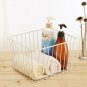 SANNO Household Wire Storage Basket Bins Organizer with Handles for Kitchen ....